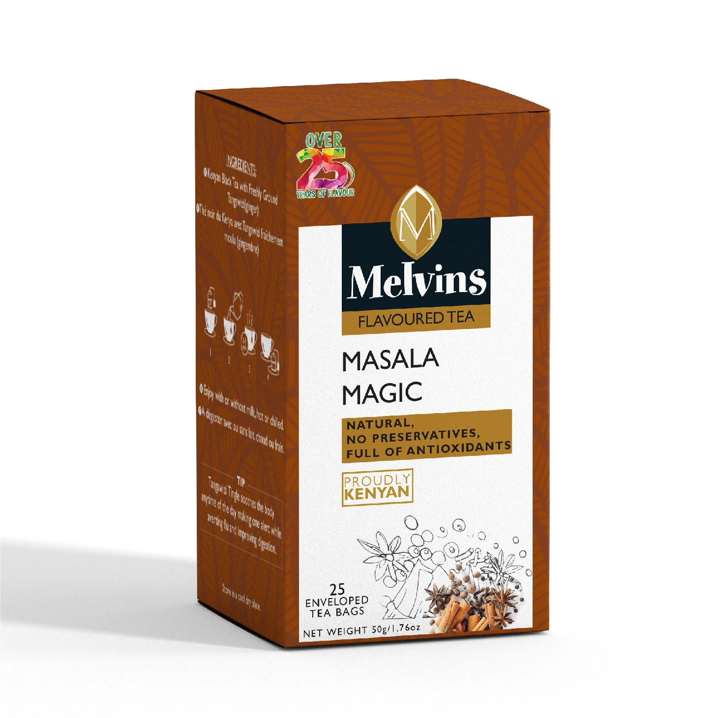 Melvins Tea Bags (Masala)