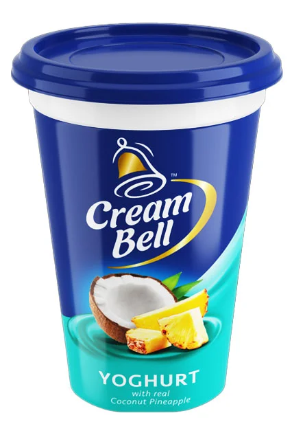 Cream Bell Yoghurt (Coconut & Pineaple)