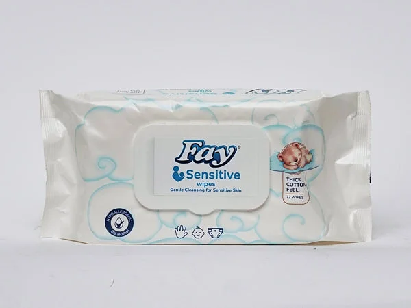 Fay Sensitive Wet Wipes