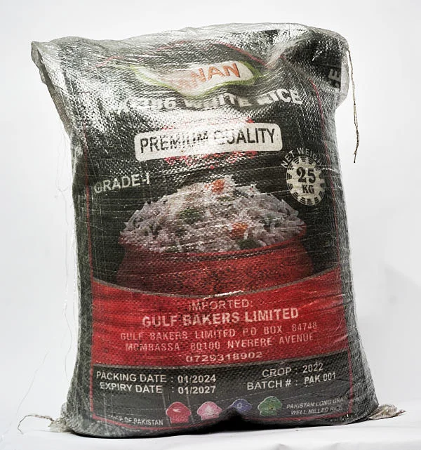 Hanan White Rice (Black Bag)