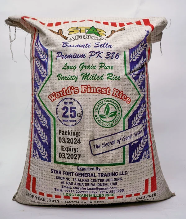 Star Africa Parboiled Rice (White Bag)