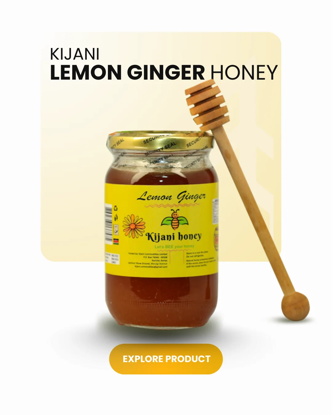 Kijani Honey (Lemon Ginger)