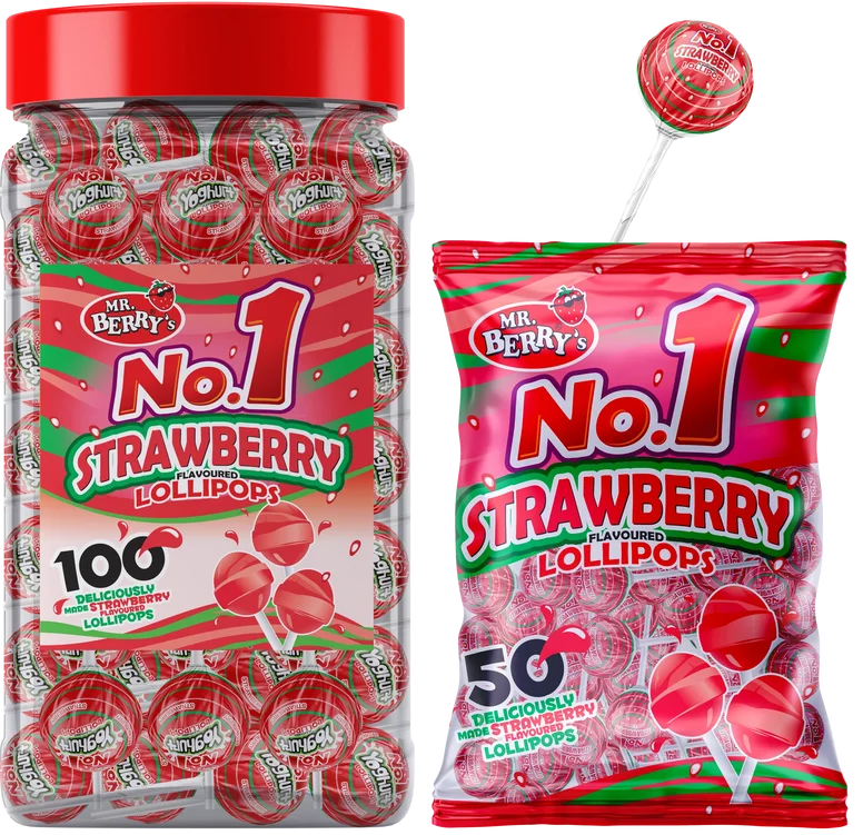 No.1 Lollipop (Strawberry)