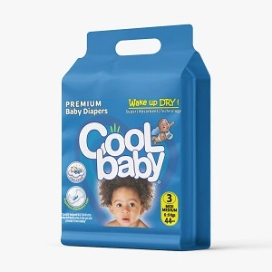 Cool Baby Diapers (Medium) (High Count)