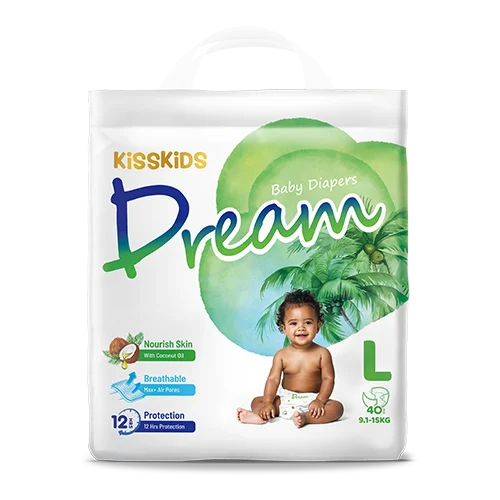 Kisskids Dream Diapers (High Count) Large
