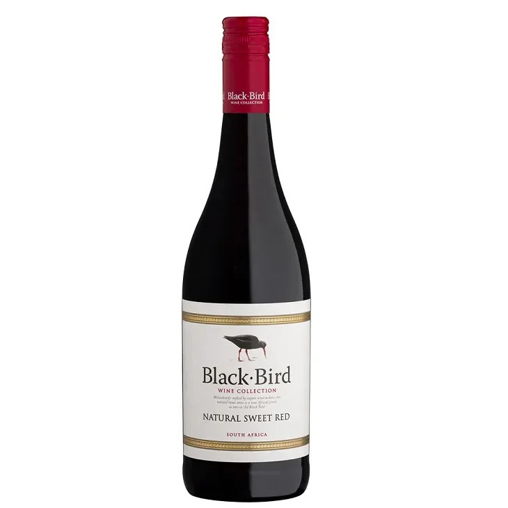 Black Bird Sweet Red