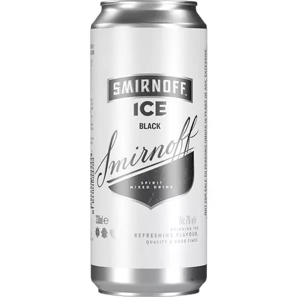 Smirnoff Black Ice Can