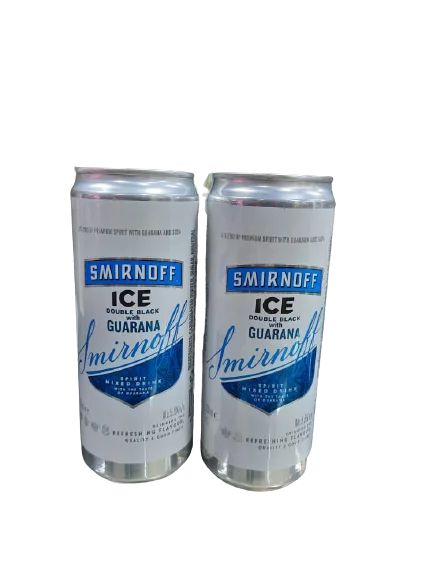 Smirnoff Ice Double Black With Guarana