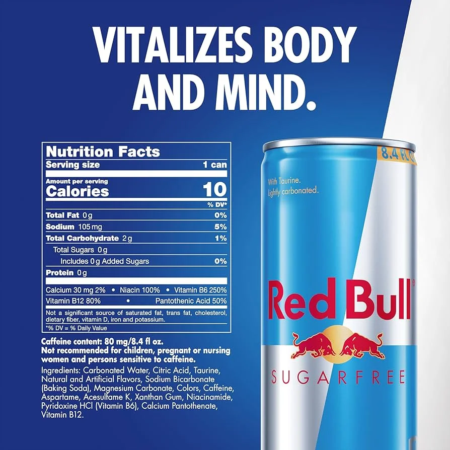 Redbull Sugar Free