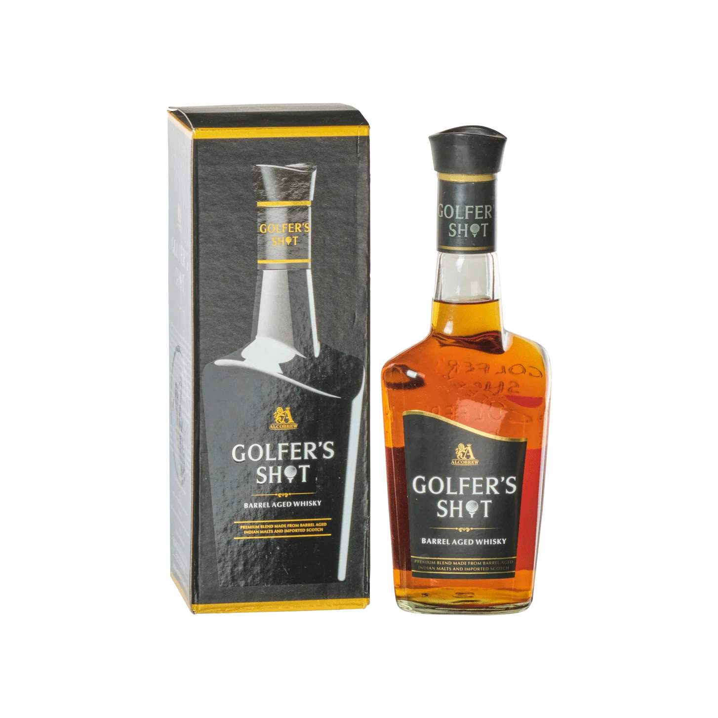 Golfers Shot Barrel Aged Whisky