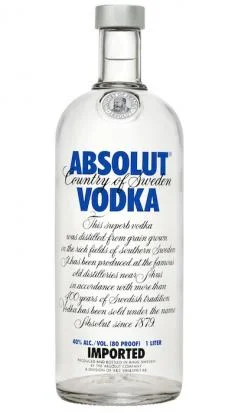 Absolut Blue Vodka