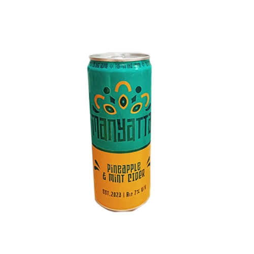 Manyatta Pineapple & Mint Cider (Can)