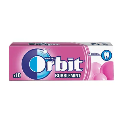 Orbit Bubblemint Flavoured Chewing Gum