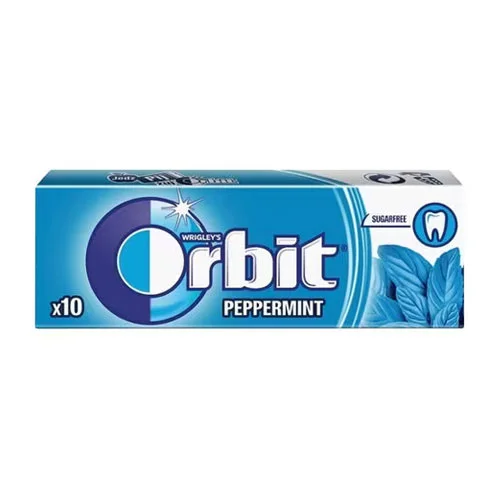 Orbit Peppermint Flavoured Chewing Gum