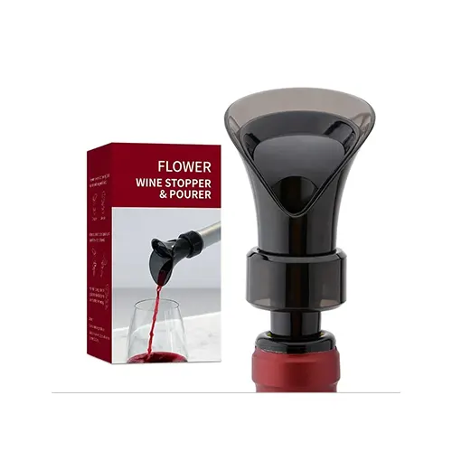 Bar Flower Wine Stopper and Pourer