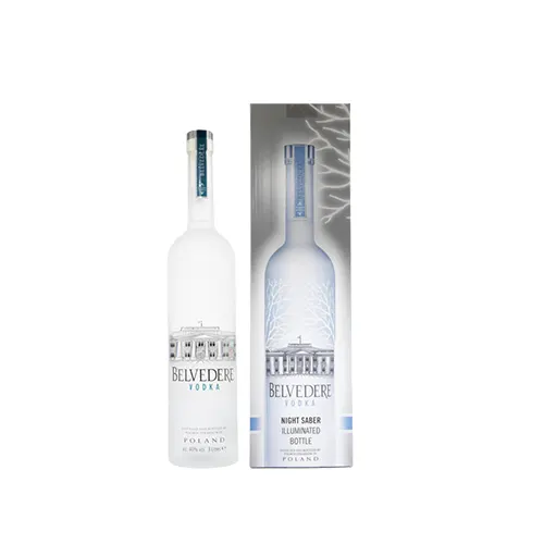 Belvedere Night Saber Vodka (Illuminated Bottle)