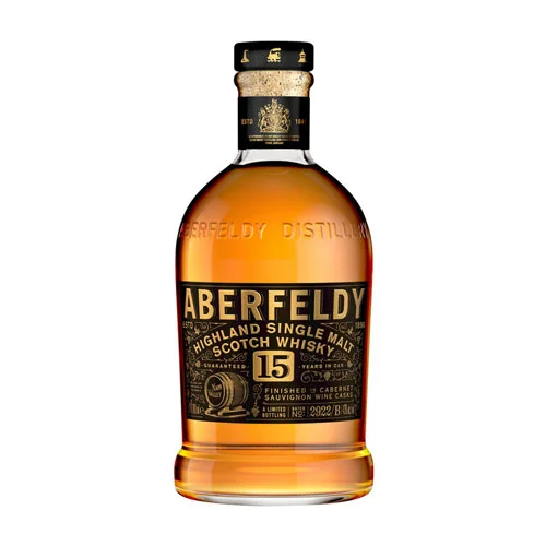 Aberfeldy 15years Napa Valley Single Malt Scotch Whisky