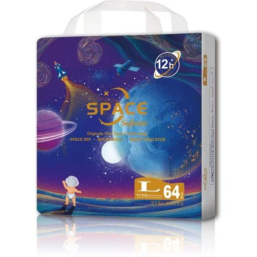 Space Jumbo Diapers (Large Pack)