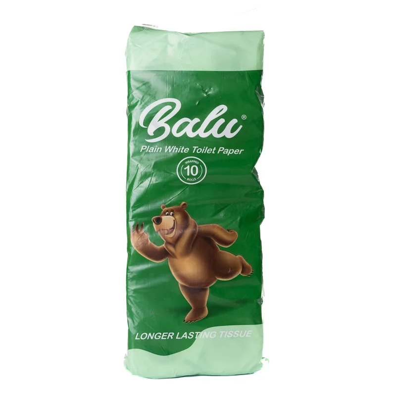 Balu Toilet Paper White Wrapped (100 Sheets)