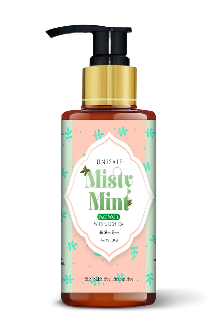 Misty Mint Green Tea Face Wash