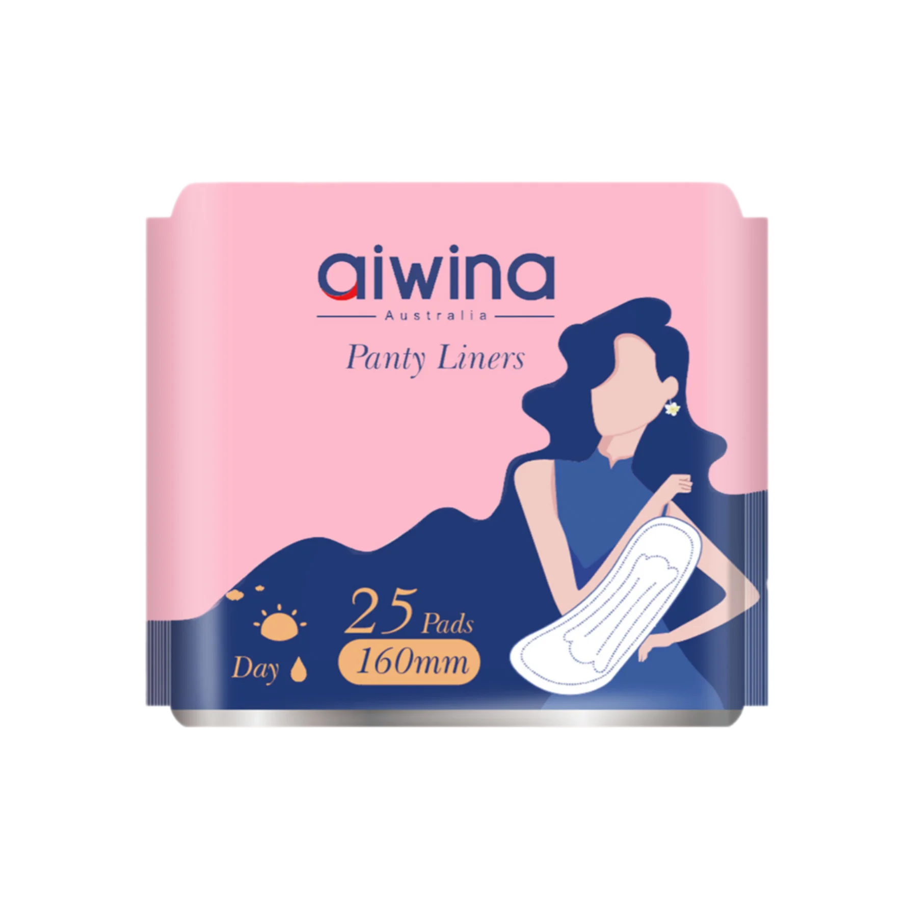 aiwina  Panty Liners - Day (160mm Ultra Soft)