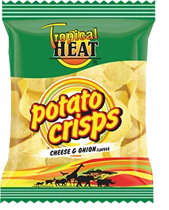 Tropical Heat Crisps - Cheese & Onion