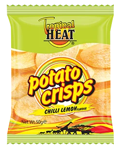 Tropical Heat Crisps - Chilli Lemon