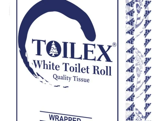 Toilex Toilet Tissue White Unwrapped