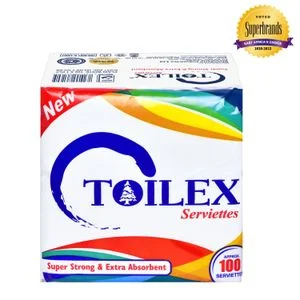 Toilex White Serviettes