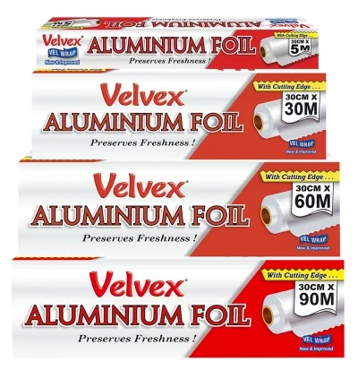 Velvex Aluminium Foil Roll