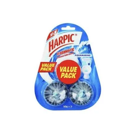 Harpic Bluematic Tripple Pack