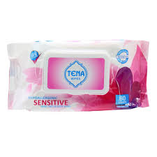 Tena Sensitive Wipes