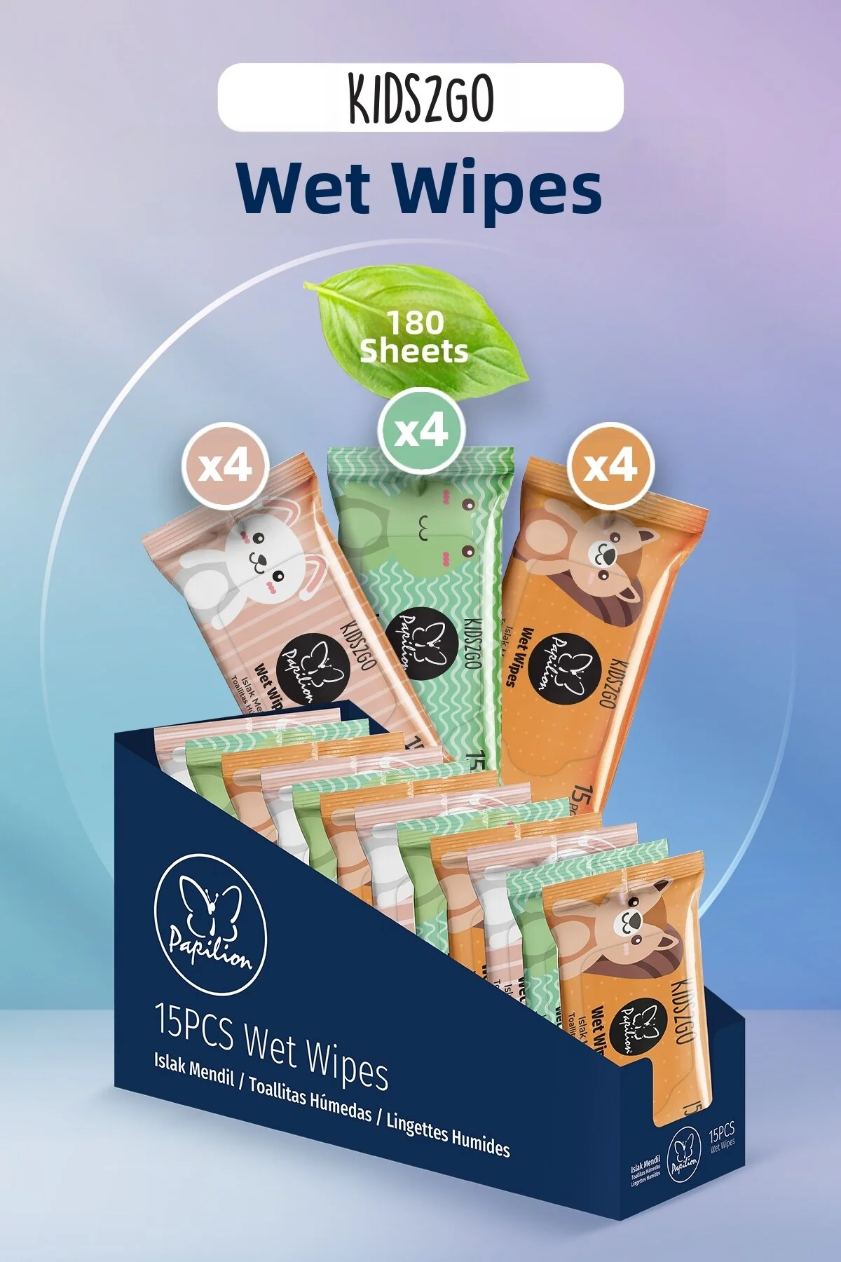 Papilion Travel Wipe - Art Therapy