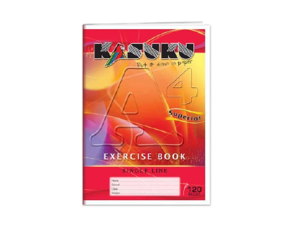 Kasuku Twiga A4 Single Line  Exercise Book