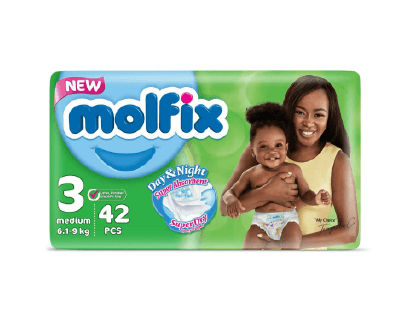 Molfix Medium 6-9 Kgs Baby Diapers