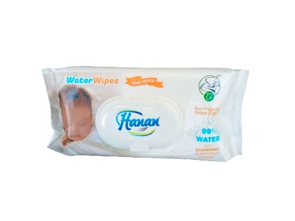 Hanan With Soapberry Water Wipes