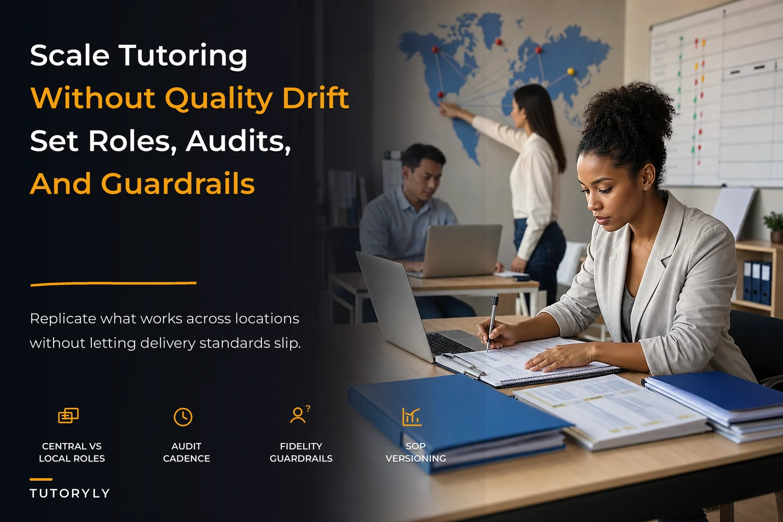 Governance and SOP templates for multi-location tutoring operations
