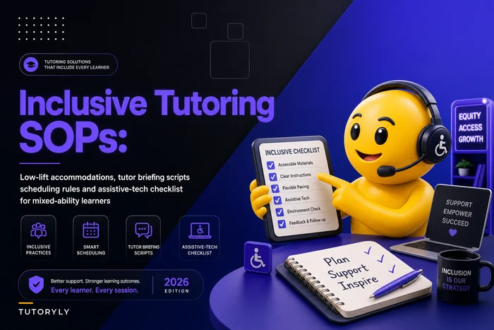 Inclusive tutoring SOPs to support mixed-ability learners