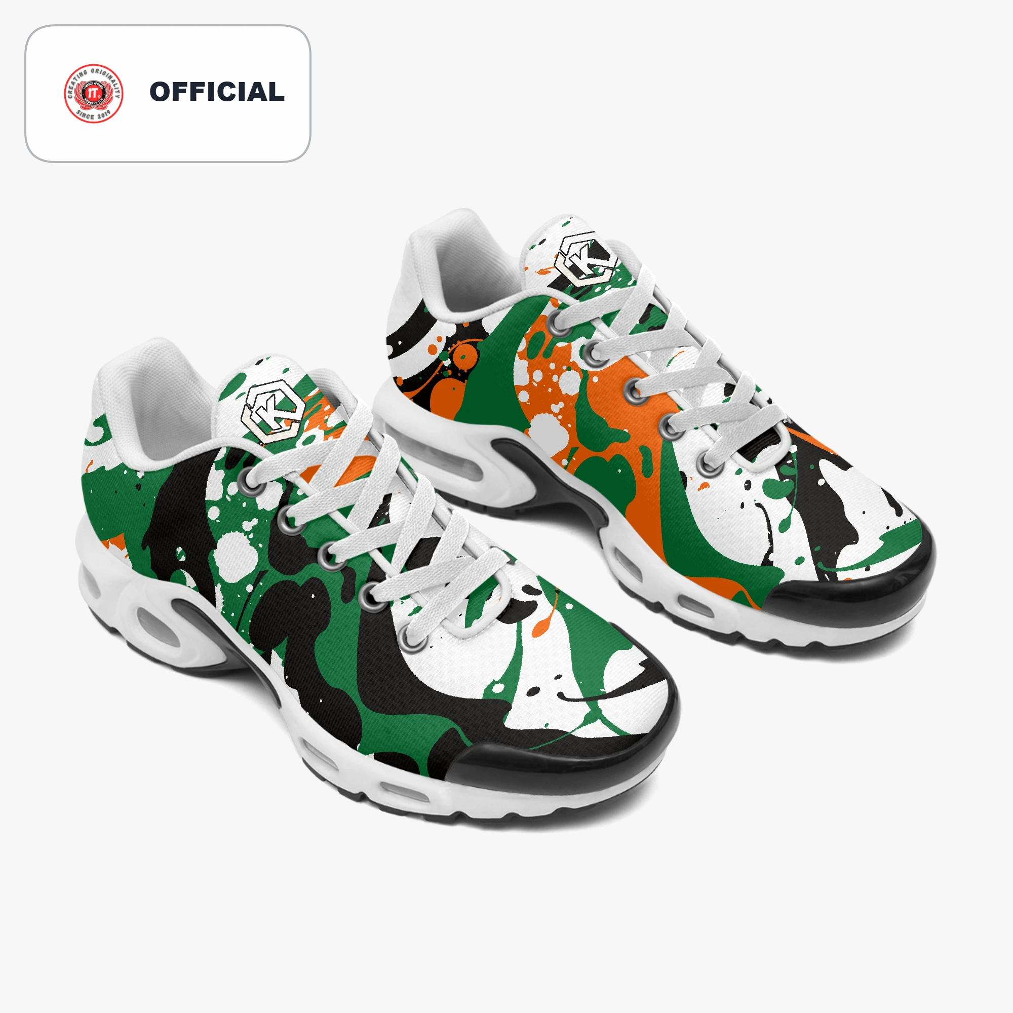 Kicxs College Teams Men's Bounce Mesh Knit Sneakers - Canes 4