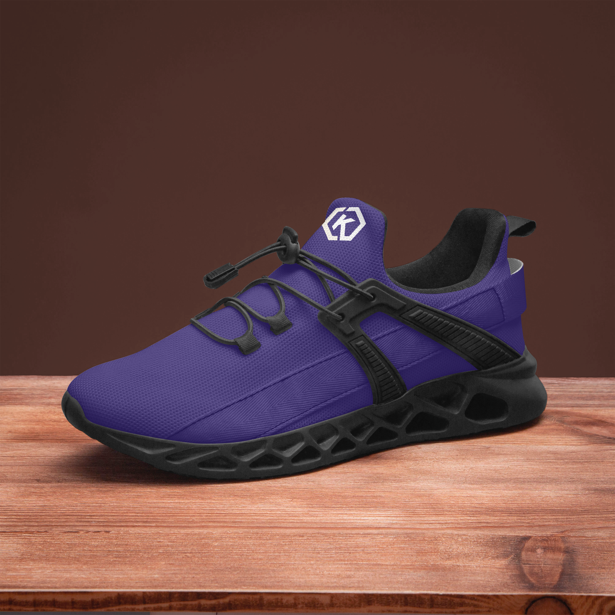 Kicxs Unisex Mesh Running Shoes - Purple