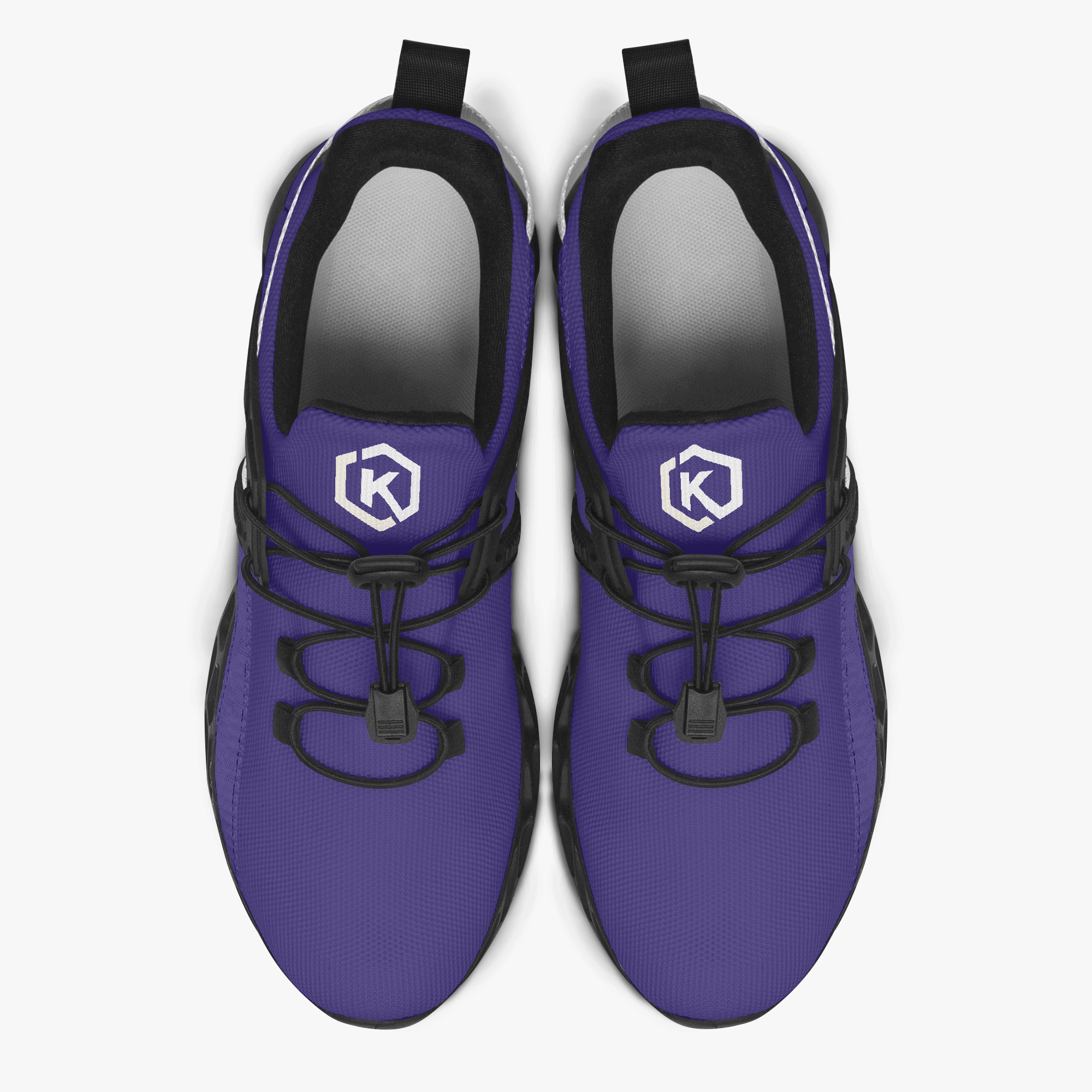 Kicxs Unisex Mesh Running Shoes - Purple 2
