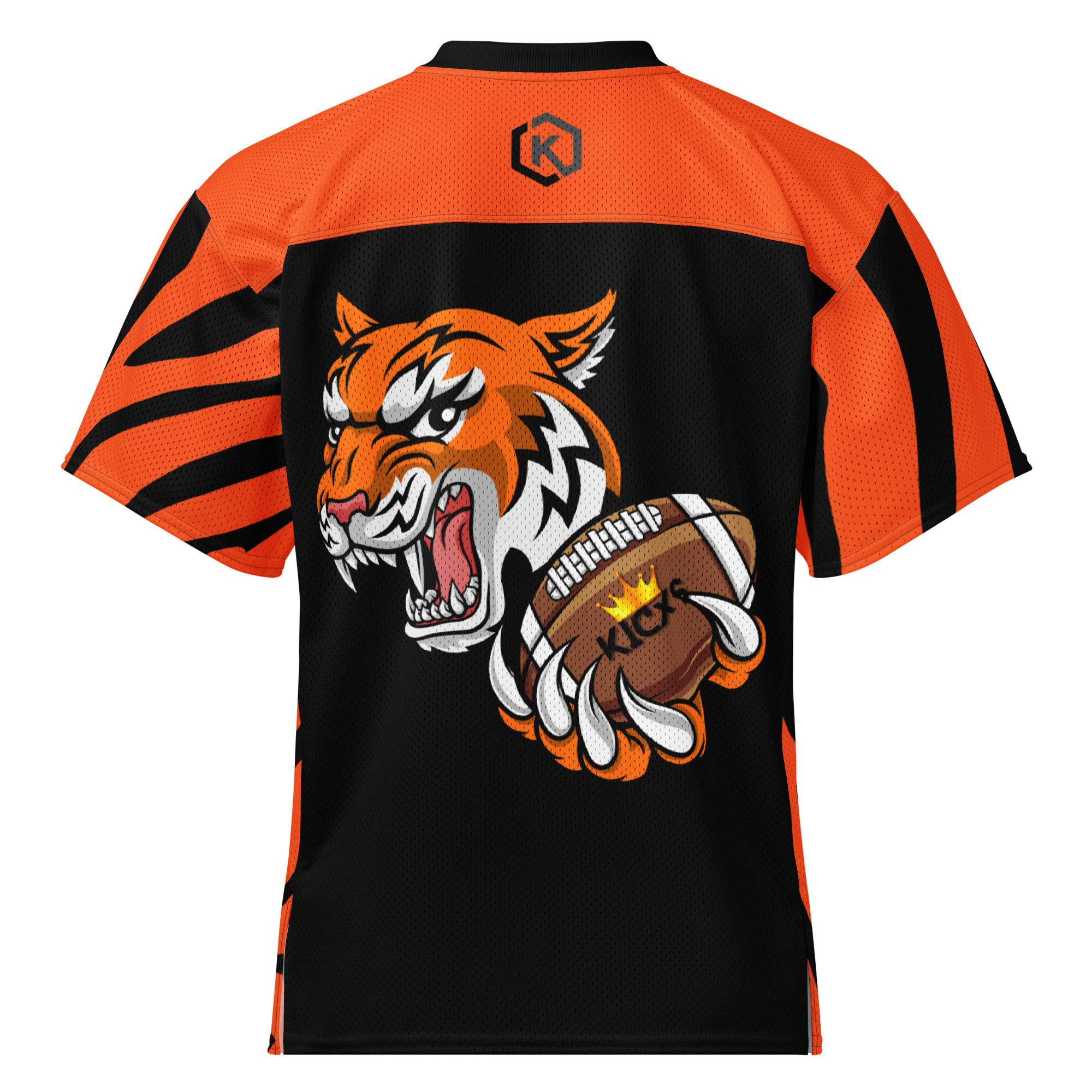 Kicxs Bengals Football Jersey - Orange/Black 5