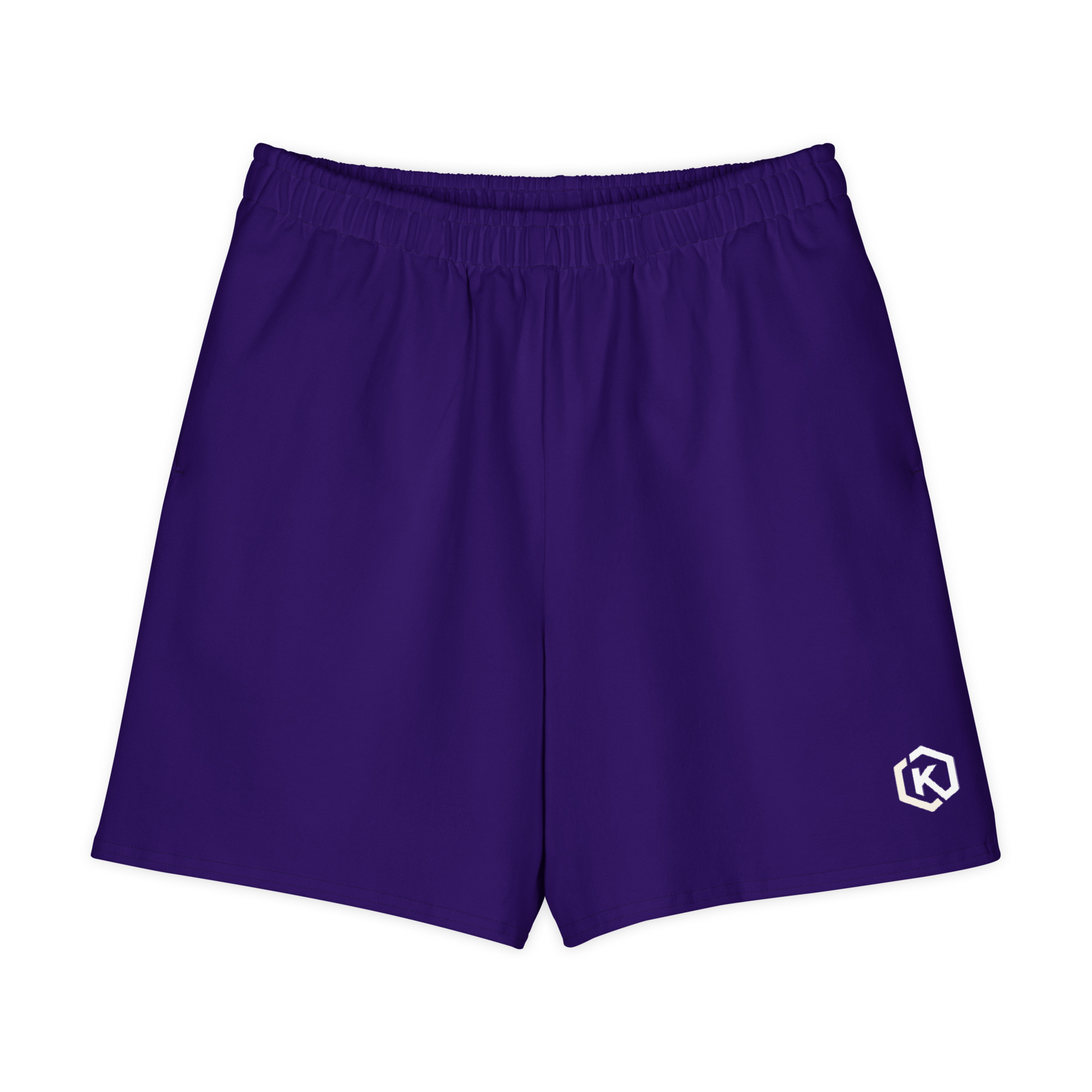 Kicxs Unisex Cotton Long Shorts - Purple 4