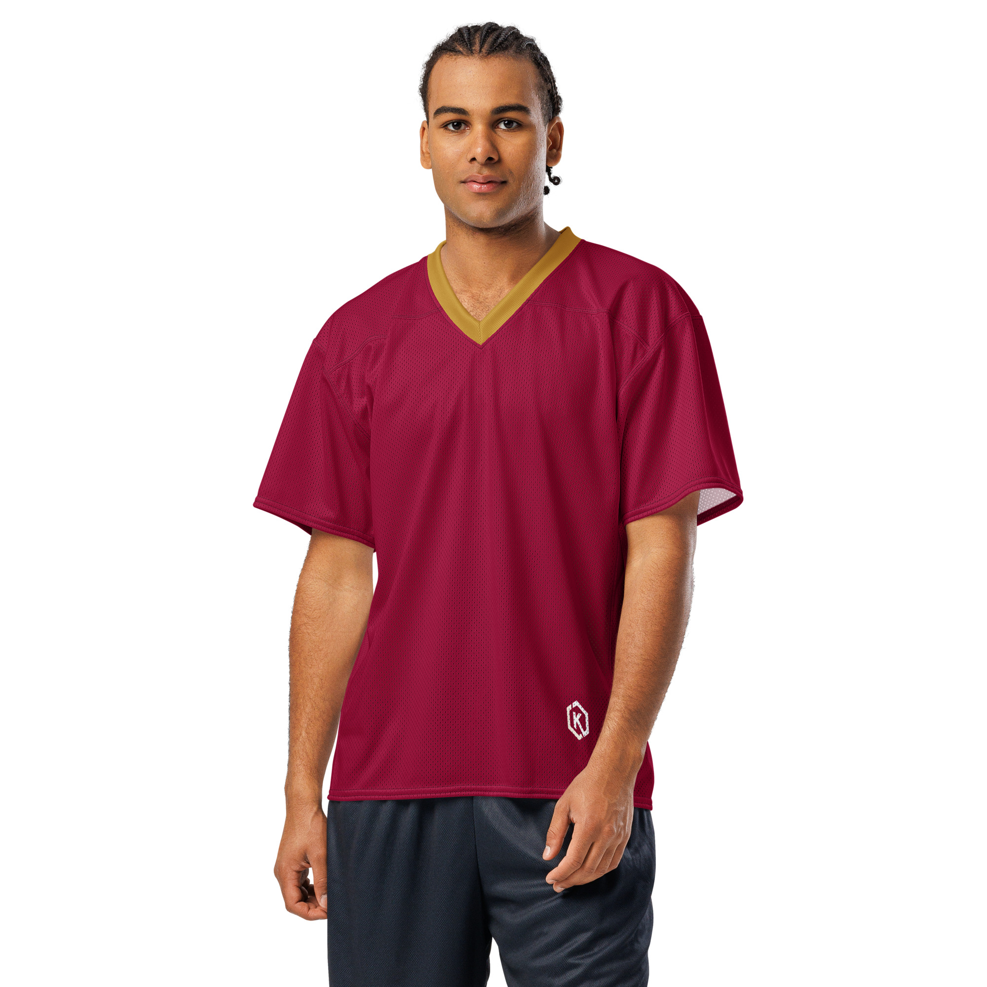 Kicxs Oversize Jersey - Burgundy 2