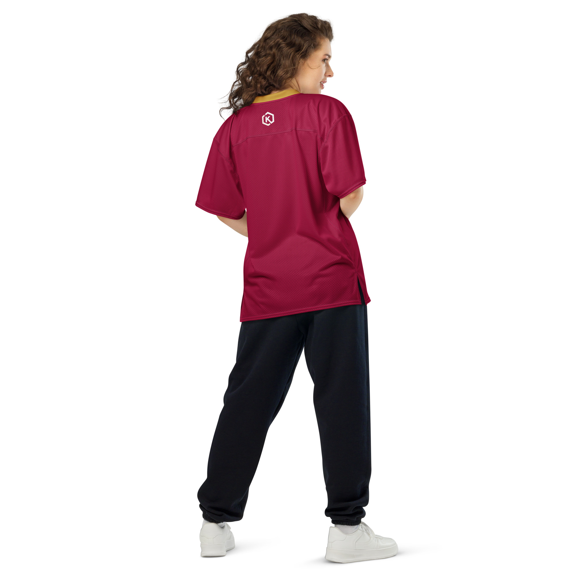 Kicxs Oversize Jersey - Burgundy 3