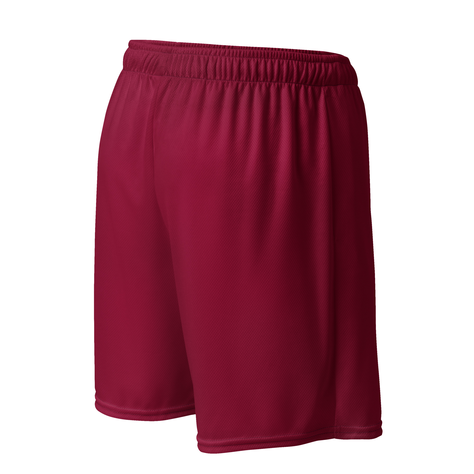 Kicxs Unisex Mesh Shorts - Burgundy 5