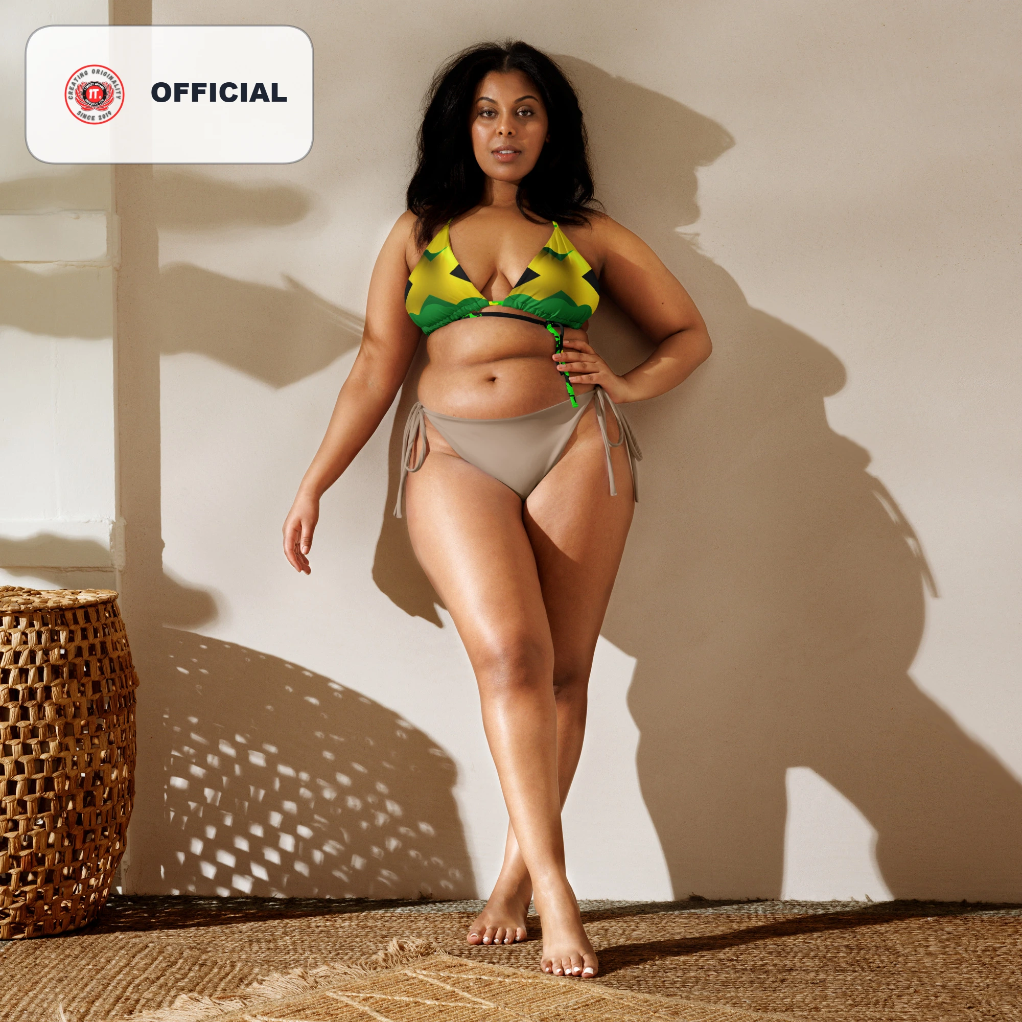 Rastaman Jamaica String Bikini Top 4