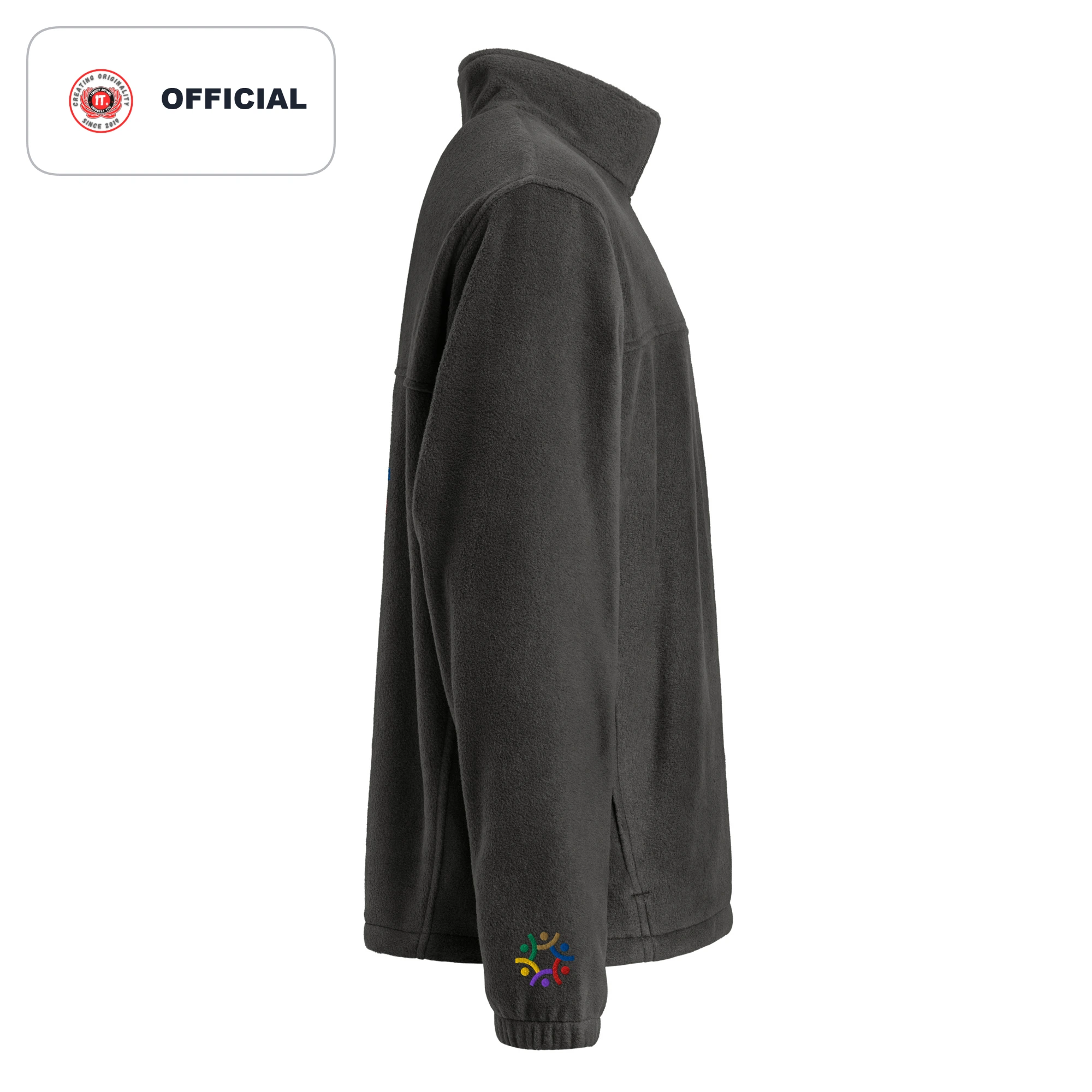 Kicxs Social Unisex Columbia Fleece Jacket 3