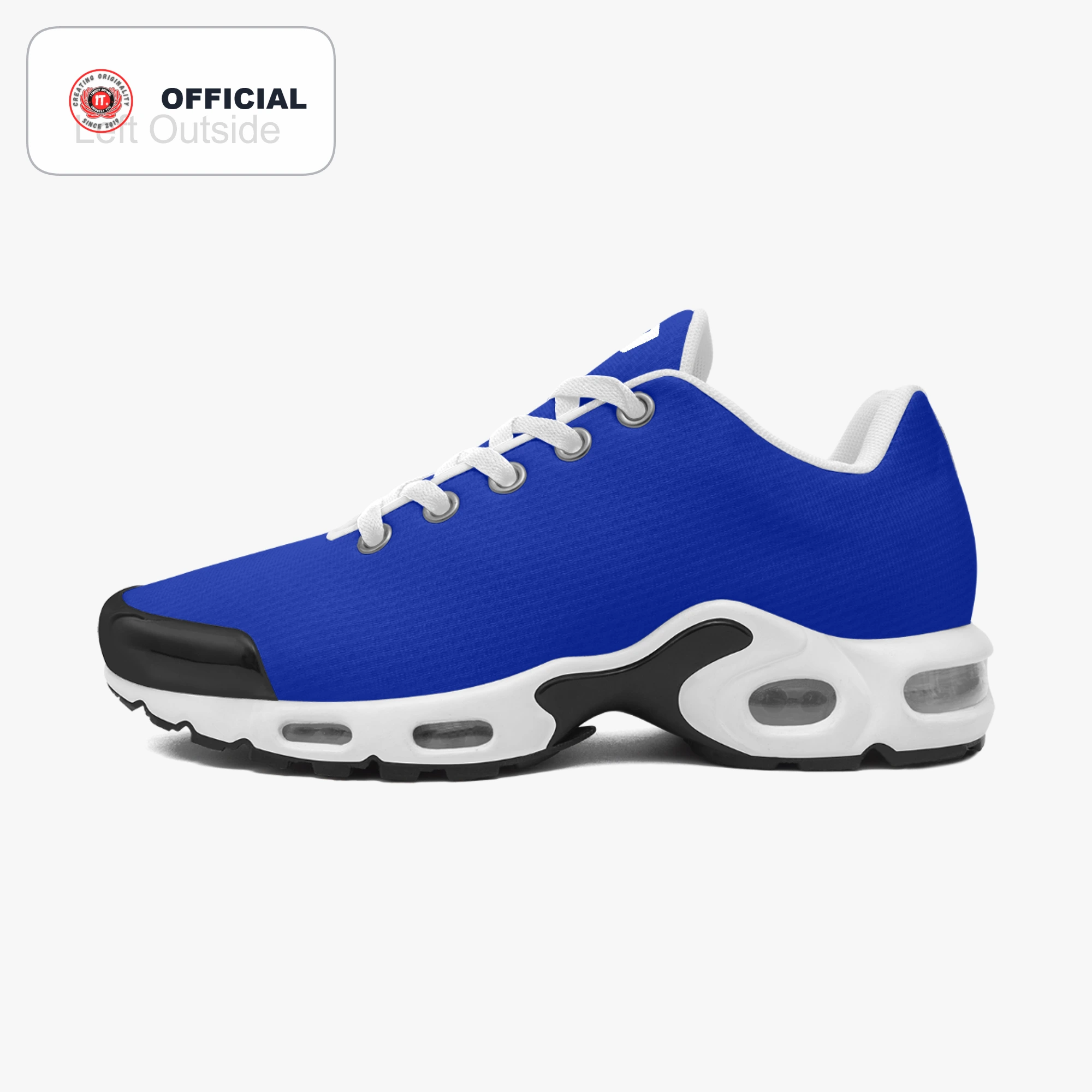 Kicxs Men's Bounce Mesh Knit Sneakers - Royal Blue 3