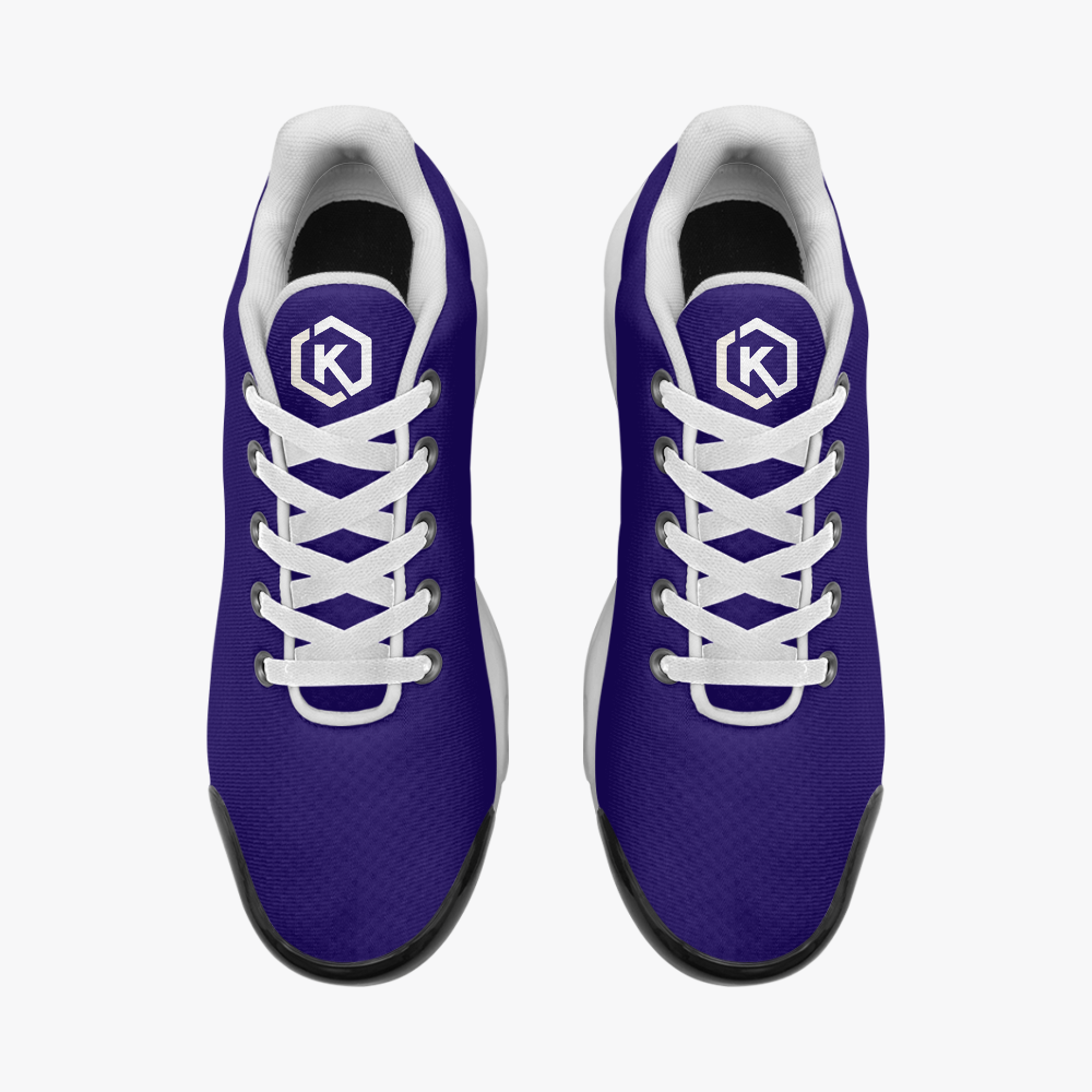 Kicxs Men's Bounce Mesh Knit Sneakers - Purple 3